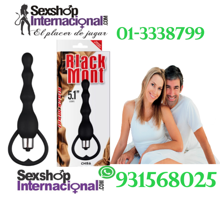 VIBRADOR BLACK MONT ANAL PROSTATICO SEXSHOP PTE PIEDRA 931568025